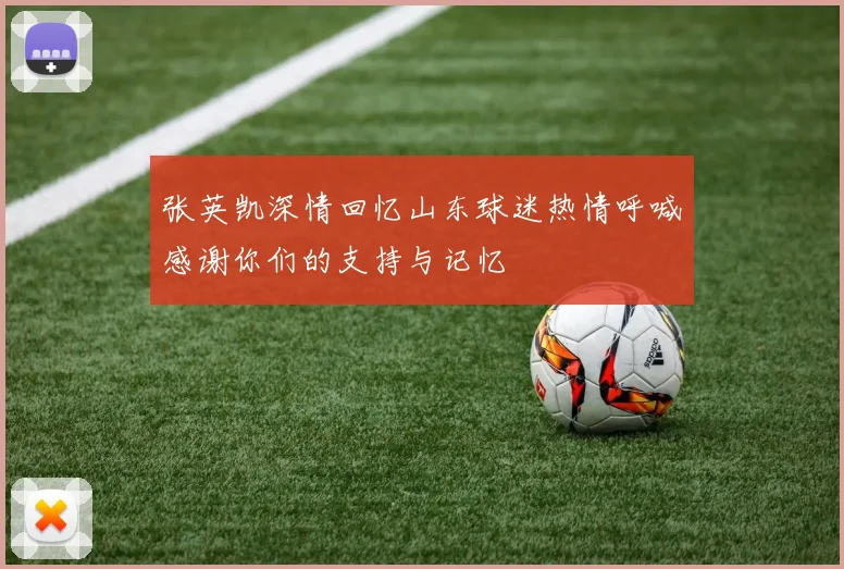 张英凯深情回忆山东球迷热情呼喊感谢你们的支持与记忆